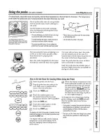 Preview for 17 page of GE Appliances Profile JGB902 Owner'S Manual & Installation Instructions