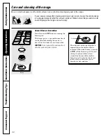 Preview for 32 page of GE Appliances Profile JGB905 Owner'S Manual & Installation Instructions