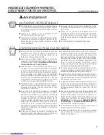 Предварительный просмотр 55 страницы GE Appliances Profile PFDS450 Owner'S Manual & Installation Instructions