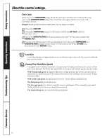 Preview for 6 page of GE Appliances Profile WASE4220 Owner'S Manual