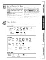 Preview for 11 page of GE Appliances Profile WASE4220 Owner'S Manual