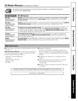 Preview for 19 page of GE Appliances Profile WASE4220 Owner'S Manual