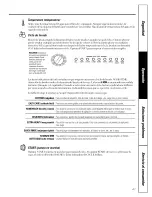 Preview for 41 page of GE Appliances Profile WASE4220 Owner'S Manual