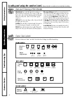 Preview for 10 page of GE Appliances Profile WNSE4200 Owner'S Manual