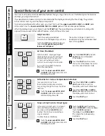 Preview for 22 page of GE Appliances PT925 Owner'S Manual