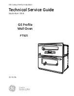 Предварительный просмотр 1 страницы GE Appliances PT925 Technical Service Manual