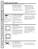 Предварительный просмотр 9 страницы GE Appliances RGB790 Owners And Installation Manual
