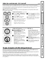 Предварительный просмотр 22 страницы GE Appliances RGB790 Owners And Installation Manual