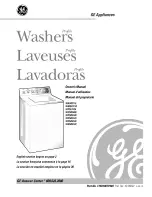 GE Appliances WASR3110 Owner'S Manual предпросмотр