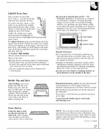 Предварительный просмотр 27 страницы GE Appliances XL44 JGBP24 Use & Care Manual And Installation Instructions