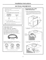 Предварительный просмотр 11 страницы GE Appliances Zoneline 8500 series Owner'S Manual