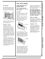 Предварительный просмотр 5 страницы GE APV04 Use And Care & Installation Manual