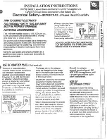 Preview for 7 page of GE APX05 Use And Care & Installation Manual