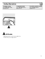 Предварительный просмотр 5 страницы GE AQP05 Owner'S Manual