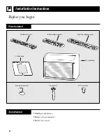 Предварительный просмотр 8 страницы GE AQP05 Owner'S Manual