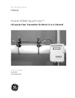 GE AquaTrans AT868 User Manual preview