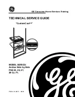 Preview for 1 page of GE Arctica PSS 23 Series Technical Service Manual