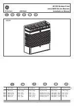 GE ARITECH AS399 Installation Manual preview