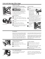 Preview for 24 page of GE Artistry ABS45DFBS Use And Care Manual