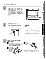 Предварительный просмотр 21 страницы GE AS05 Series Owner'S Manual & Installation Instructions