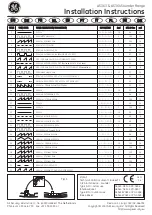 GE AS363 Installation Instructions Manual preview