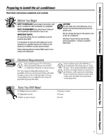 Предварительный просмотр 9 страницы GE AS770 Owner'S Manual & Installation Instructions