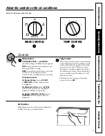 Preview for 5 page of GE ASC05 Series Owner'S Manual & Installation Instructions