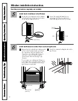 Предварительный просмотр 10 страницы GE ASC05 Series Owner'S Manual & Installation Instructions