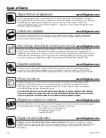 Предварительный просмотр 36 страницы GE ASF05 Owner'S Manual And Installation Instructions