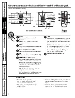 Preview for 4 page of GE ASH06 Owner'S Manual And Installation Instructions