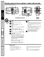 Предварительный просмотр 4 страницы GE ASH06LK Owner'S Manual And Installation Instructions