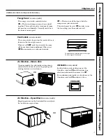 Preview for 7 page of GE ASH08 Owner'S Manual And Installation Instructions