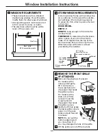 Предварительный просмотр 11 страницы GE ASH10 Owner'S Manual And Installation Instructions