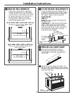 Preview for 11 page of GE ASM06 Owner'S Manual And Installation Instructions