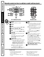 Preview for 4 page of GE ASM12 Owner'S Manual & Installation Instructions