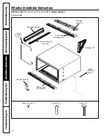 Предварительный просмотр 10 страницы GE ASM12 Owner'S Manual & Installation Instructions