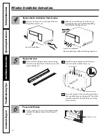 Предварительный просмотр 12 страницы GE ASM12 Owner'S Manual & Installation Instructions