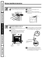 Предварительный просмотр 14 страницы GE ASM12 Owner'S Manual & Installation Instructions