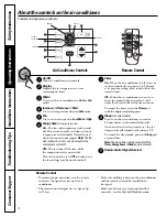 Preview for 4 page of GE ASQ28 Owner'S Manual And Installation Instructions