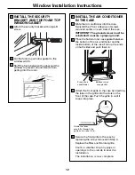 Preview for 12 page of GE ASQ28 Owner'S Manual And Installation Instructions