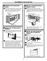 Preview for 13 page of GE ASR05LC Owner'S Manual And Installation Instructions