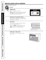 Preview for 4 page of GE ASS05 Owner'S Manual And Installation Instructions