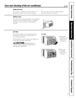 Preview for 5 page of GE ASS05 Owner'S Manual And Installation Instructions