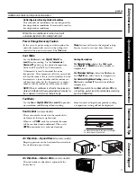 Предварительный просмотр 5 страницы GE ASW05 Owner'S Manual And Installation Instructions