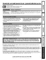 Предварительный просмотр 31 страницы GE ASW05 Owner'S Manual And Installation Instructions