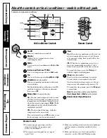 Preview for 4 page of GE ASW10 Owner'S Manual And Installation Instructions