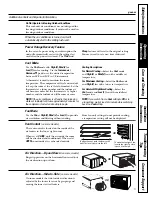 Предварительный просмотр 5 страницы GE ASW10 Owner'S Manual And Installation Instructions