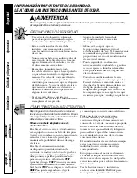 Предварительный просмотр 22 страницы GE ASW10 Owner'S Manual And Installation Instructions