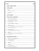 Preview for 2 page of GE ATLAS GENTECH TSS308GE-A NZ User And Installation Manual