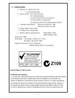 Preview for 8 page of GE ATLAS GENTECH TSS308GE-A NZ User And Installation Manual